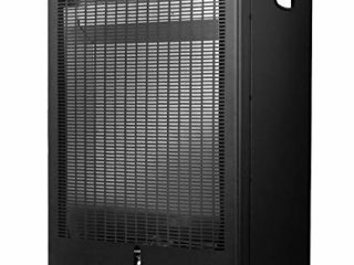 HJM GA4200 Estufa Gas, 4.2 W, Acero, Negro