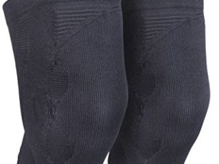 HO Soccer Protek Knee Rodilleras Técnicas Antiabrasión para Portero, Unisex Adulto, Negro, XL