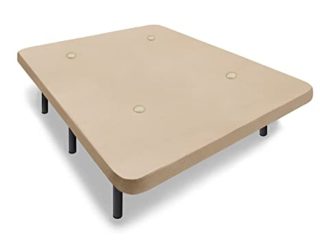 HOGAR24 Base TAPIZADA + 6 Patas DE Metal con Tejido 3D Y VÁLVULAS DE TRANSPIRACIÓN-135x190cm-PATAS 26CM