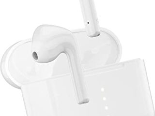 HOISTAC Auriculares Inalámbricos,Auriculares Bluetooth 5.1 Estéreo con Micrófono Dual Incorporado,Se Puede Utilizar Durante 6 Horas Seguidas para Trabajo/Viajes/Gimnasio