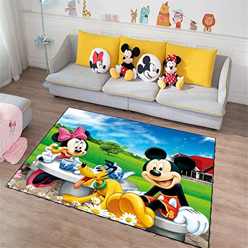 Home Alfombra Sala Moderna Dibujos Animados De Pato Donald Mickey Mouse Antifouling Antideslizante Suave Alfombra De Habitacion Grande Alfombras Infantiles Alfombras Comedor Alfombras 50x80cm D4143