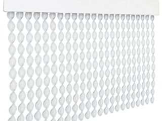 HOME MERCURY – Cortina Espiral para Puerta Exterior o Interior, Material PVC – Libre de Insectos (200x90CM, Transparente R9)