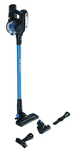 Hoover H-FREE 200 HF222UPT, Aspiradora escoba sin cable, Ciclónica, Especial mascotas, Batería litio, 40mins, Potencia 9500Pa, Cepillo mascotas y tapicería, Luces led, 0,7L, 2 velocidades
