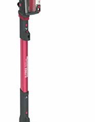 Hoover HF522LHM H-Free 500 Lite HF522LHM-Aspiradora Escoba sin Cable, almacenaje 69cm, batería extraíble 45mins, Motor Directo por impulsos, ciclónico, Set Completo Accesorios, Rojo, 0.45 litros