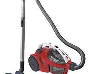 Hoover Sprint Evo SE51 Aspiradora sin Bolsa de Trineo, Especial Parquet, Cepillo Parquet y Accesorio 2en1, Depósito 1,5 L, Diseño Compacto, Ciclónico, 700W, Filtros EPA, 80dba, Cable 5m