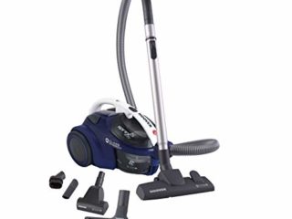 Hoover Sprint Evo SE61 Aspiradora sin Bolsa de Trineo, Especial Mascotas y Parquet, Cepillo Pelo Mascotas y Tapicerías, Depósito 1,5 L, Diseño Compacto, Ciclónico, 700W, Filtros EPA, 80dba, Cable 5m