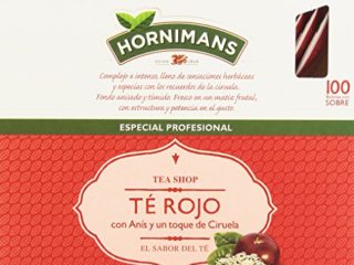 Hornimans - Té rojo - con anís y un toque de ciruela - 100 bolsitas