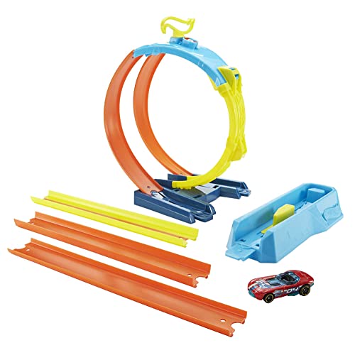 Hot Wheels Track Builder accesorios para pistas de coches looping (Mattel HDX77)