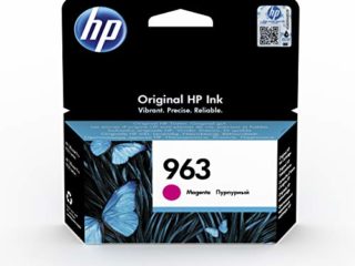 HP 963 3JA24AE, Magenta, Cartucho de Tinta Original, Compatible con impresoras de inyección de tinta HP OfficeJet Pro Series 9010, 9020