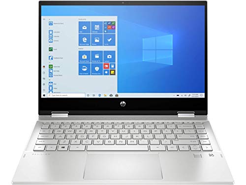 HP Pavilion x360 Convertible 14-dw1017ns – Ordenador portátil FullHD de 14" (Procesador Intel Core i5-1135G7, 8GB RAM, 512GB SSD, Intel Iris XE Graphics, Windows 10) Plata – Teclado QWERTY ES