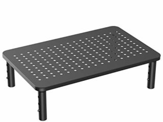 HUANUO Soporte para Computadora Portátil con Cojín Ajustable de Forma Flexible con 8 Ángulos, Soporta Computadora Portátil, Macbook, Tableta de hasta 15,6" y Mesa de Bandeja Portátil
