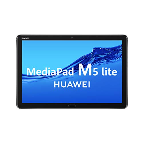 HUAWEI MediaPad M5 Lite - Tablet de 10.1" (Wifi, RAM de 4GB, ROM de 64GB, Android 8.0) - Color Gris