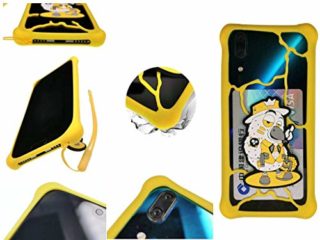 Huayijie Silicona Funda para Mywigo Titan Wings Gii Excite 2 3 Turia City Uno Pro Magnum Mwg 569 Halley 519 Negro 509-3-B 419-2 mywigo UNO - Pro Blanco Ordissimo Smartphone Le Numero 1 Mini NIAO