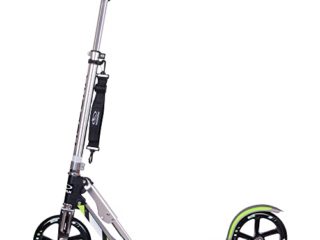 Hudora 14695 Big Wheel GS 205 - Patinete, color negro / verde