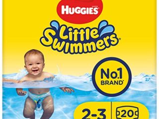 Huggies Little Swimmers Pañal Bañador Desechable Talla 2-3 (3-8 Kg) - 20 unidades