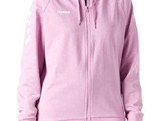 hummel HMLGO Cotton Zip Hoodie Woman Sudadera, Orchid, XL para Mujer