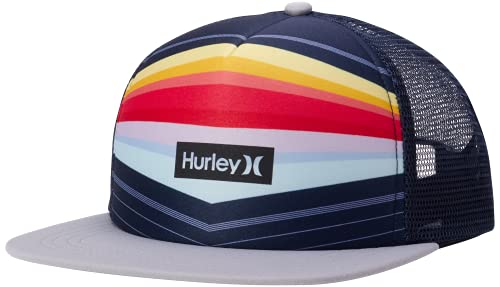 Hurley M Printed Square Trucker, Obsidian, Talla única