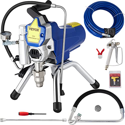 Husuper Pulverizador de Pintura sin Aire de Alta Presión Máquina de Pulverización de Pintura 2200W Pulverizador Coche Pulverizador de Pintura