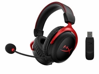 HyperX Cloud II Wireless – Auriculares inalámbricos para PC, PS4, PS5*, Nintendo Switch, batería duradera de hasta 30 horas, sonido envolvente 7.1, micrófono con cancelación de ruido, Color Negro