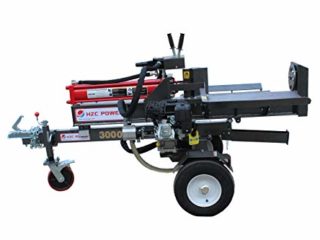 HZC Power HS30244 - Cortador de leña (30 toneladas)