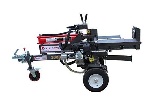 HZC Power HS30244 - Cortador de leña (30 toneladas)