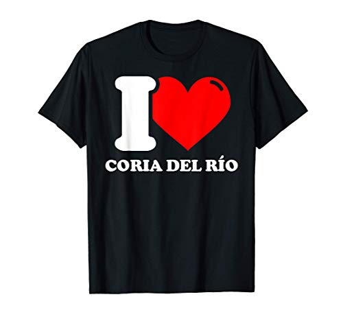 I love Coria del Río Camiseta