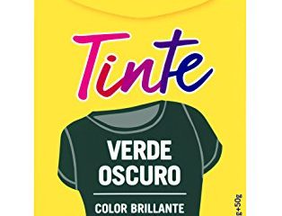 Iberia - Tinte Verde Oscuro para ropa, 40°C