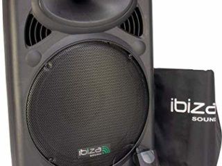 Ibiza Sound PORT15VHF-BT Sistema de sonido portátil y autónomo de 15"/38 cm, 800 W