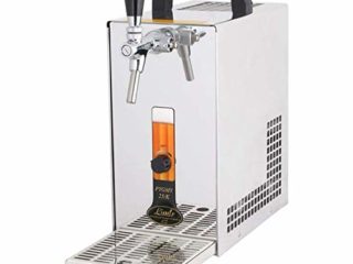 ich-zapfe Dispensador de Cerveza, PYGMY 20/K Dispensador de Cerveza con compresor de Aire, 1 Grifo, 20 litros/h, Green Line