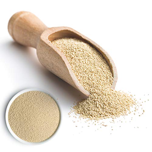 IDEAL levadura seca 500g - paquete a granel de levadura para hornear - levadura de panadero - levadura seca para hornear masa de pizza, pan o pasteles - comprar levadura seca (500 g)