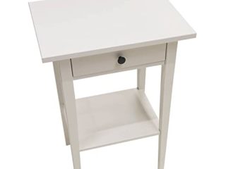 IKEA HEMNES – Mesita de Noche – 46 x 35 centímetros – Color: Blanco