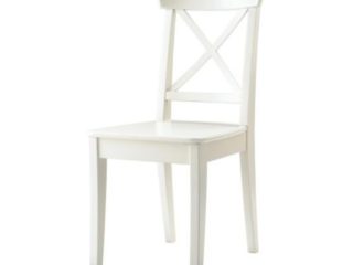 IKEA INGOLF – silla, color blanco
