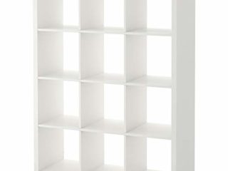 Ikea Kallax 104.099.32 - Estantería (tamaño 44, 1/8 x 57 7/8 Pulgadas), Color Blanco