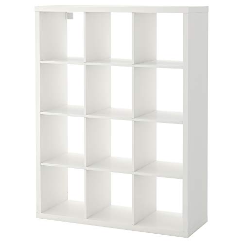 Ikea Kallax 104.099.32 - Estantería (tamaño 44, 1/8 x 57 7/8 Pulgadas), Color Blanco