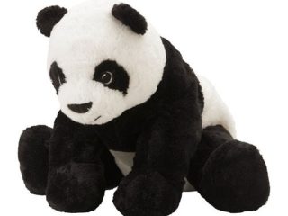IKEA KRAMIG Peluche panda, 30 cm - 302.213.16