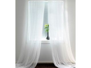 IKEA LILL - Sheer curtains, 1 pair, white - 280x300 cm