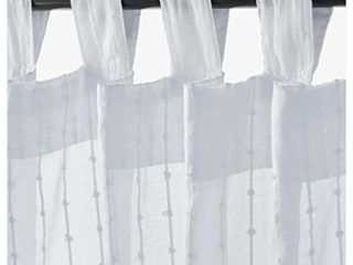 Ikea Matilda 101.119.84 - Cortinas (1 par), Color Blanco