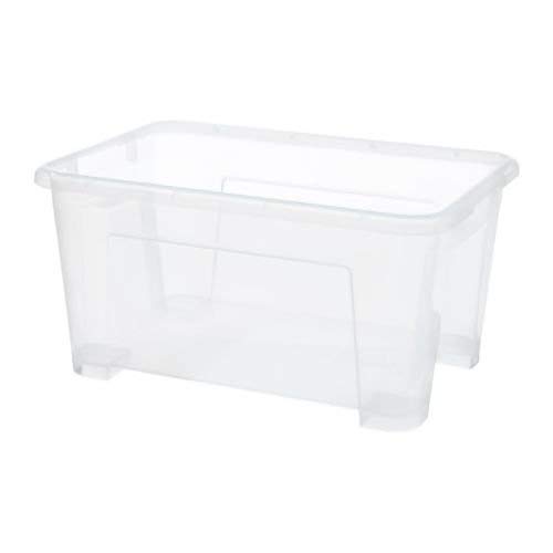 IKEA SAMLA - Caja, transparente