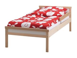 IKEA SNIGLAR - Estructura de cama con somier de láminas, haya - 70x160 cm