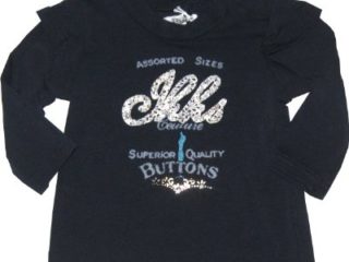 IKKS - Camiseta - para bebé niña azul 9 mes