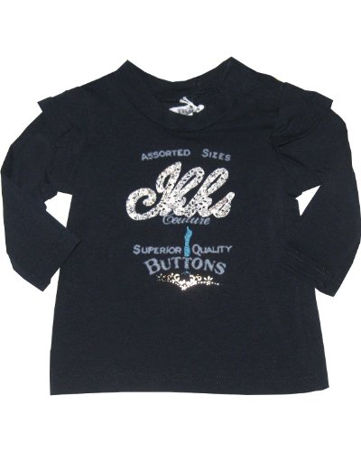 IKKS - Camiseta - para bebé niña azul 9 mes