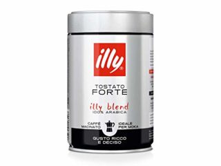 Illy Tarro 250gr De Café Moka Tostado Molido Forte