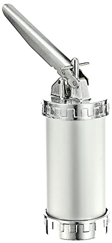 Ilsa Churrera metálica, Acero Inoxidable, Plateado, Altura 18 cm. Base 7 cm