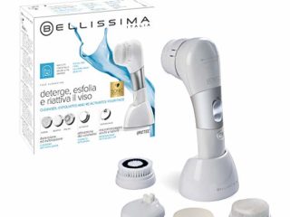 Imetec Bellissima Cepillo de limpieza facial Face Cleansing, limpia, reactiva y exfolia en profundidad, con un simple gesto tendrás una piel suave y luminosa