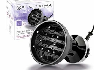 Imetec Bellissima Diffon DF1 1000 Difusor de Aire Caliente para Cabello Rizado, 700 W, 2 Combinaciones Aire,Temperatura, Secado Delicado, Rizos Definidos sin Efecto Encrespado, negro