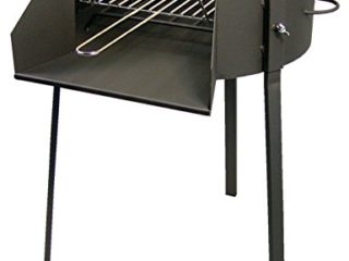 Imex El Zorro 71582 Barbacoa redonda con soporte para paella, diámetro 60 x 75 cm