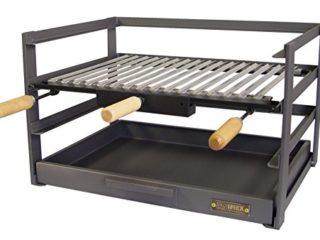 Imex El Zorro Cajón Barbacoa con Parrilla, Negro, 57x41x35 cm, 71478.0