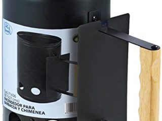 IMEX EL ZORRO Encendedor para Barbacoa, Negro, 17x17x27 cm, 71436