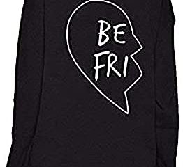 Inception Pro Infinite Best Friend - Sudadera para mujer - Mejor Amica - Idea de regalo original - Color negro - Idea regalo original, Be Fri, XXL