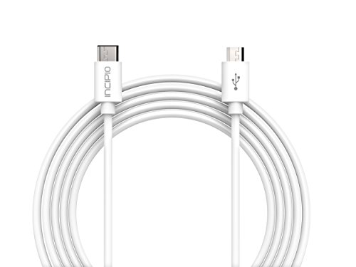 Incipio PW-254 Wht Ultra Rápido Cable de Datos (1m, microUSB USB C), por Ejemplo, Apple MacBook (Desde 03/2015), HP Pavilion X2, Google Chromebook Pixel, ASUS zenPad S 8.0 etc.